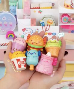 Snaxolotl Squishies Bites – Mini Squishy Collectibles