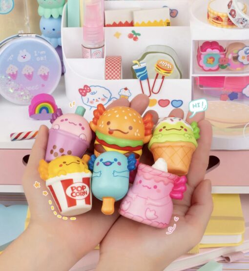 Snaxolotl Squishies Bites – Mini Squishy Collectibles