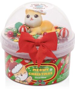Meowy Christmas Cloud Slime (Kawaii Slime Company)