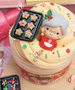 Mrs. Claus' Cookie Dough Clay-Dough Slime (Kawaii Slime Company)