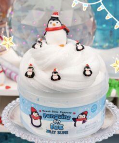 Penguins On Ice Jelly Slime (Kawaii Slime Company)