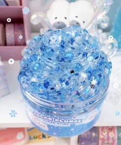 Polar Bear Plunge Clear Slime (Kawaii Slime Company)