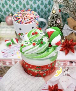 Mistletoe Mallow Fluffy Slime (Kawaii Slime Company)