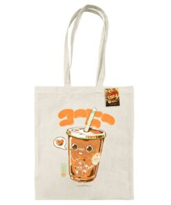 ILUSTRATA (Cute Cold Brew) Natural Tote Bag