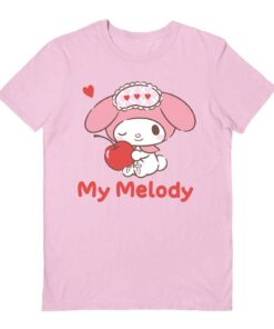 Sanrio (My Melody - Cherry) Light Pink T-Shirt: S