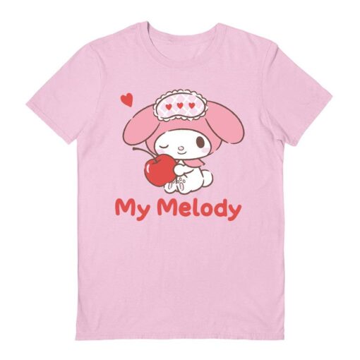 Sanrio (My Melody - Cherry) Light Pink T-Shirt: S