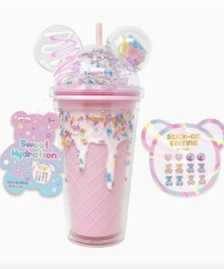 Sweet Hydration, Gummy Bear Drink Cup with Straw