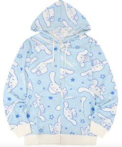 Cinnamoroll AOP Blue Hoodie