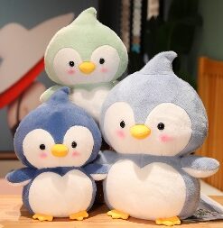 Fluffy Ice Penguin Plushies Small