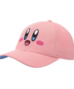Kirby Big Face Youth Pink Traditional Adjustable Hat