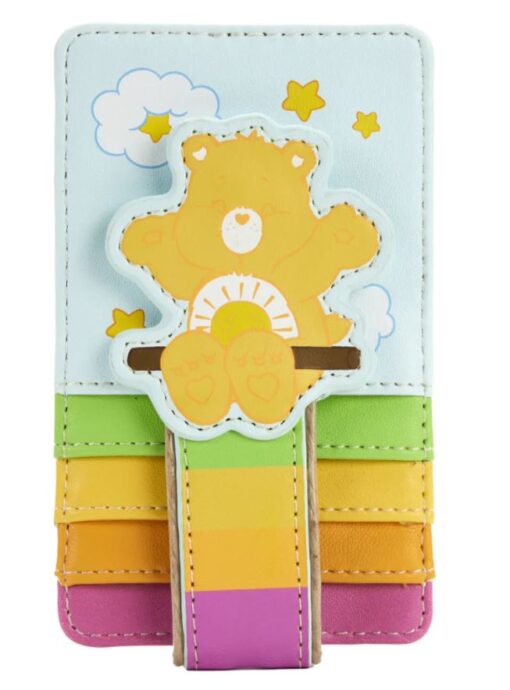 Care Bears Funshine Bear Rainbow Swing Card Holder