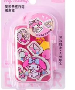 My Melody Travel Suitcase Eraser Case