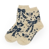 Baggu Crew Sock | Cherub Bows