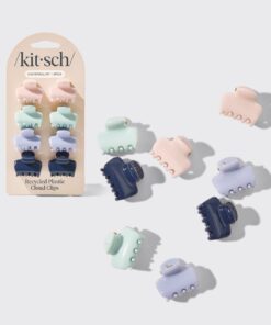Recycled Plastic Mini Cloud Clips 8pc Set- Garden Bouquet