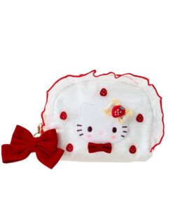 Japan Sanrio Original Pouch| Hello Kitty | Strawberry Cake Series