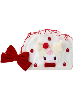 Japan Sanrio Original Pouch| Kuromi | Strawberry Cake Series