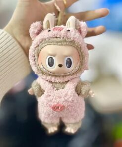 Mini Outfits For Labubu & 7-8" Plushies2-Piece Set Adorable Pig Cosplay