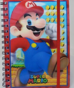 Super Mario  - 3D Lenticular Wiro Notebook