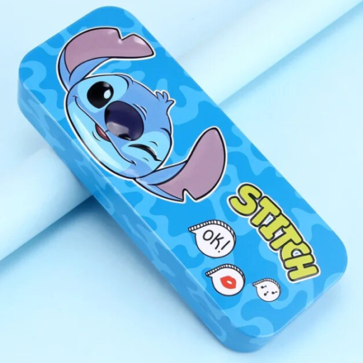 Stitch Metal Pencil Tin Case