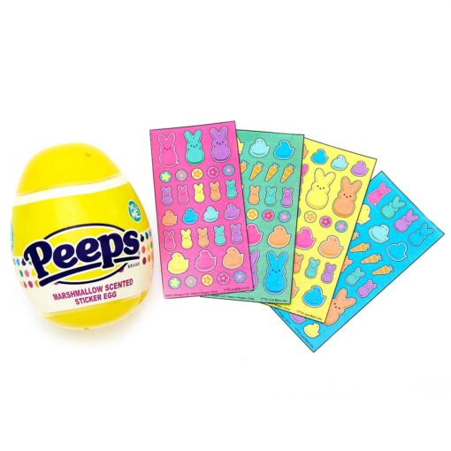 Peeps Bunny Sticker Egg