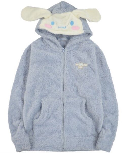 Cinnamoroll Cosplay Hoodie With Ears