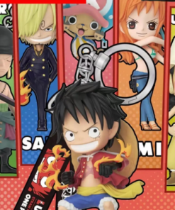 One Piece Straw Hat Crew Single Blind Box Keychain New