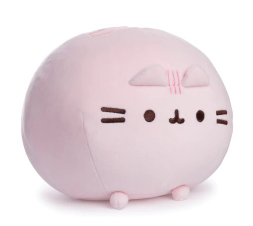 Pink Round Pusheen Squisheen, 11 IN