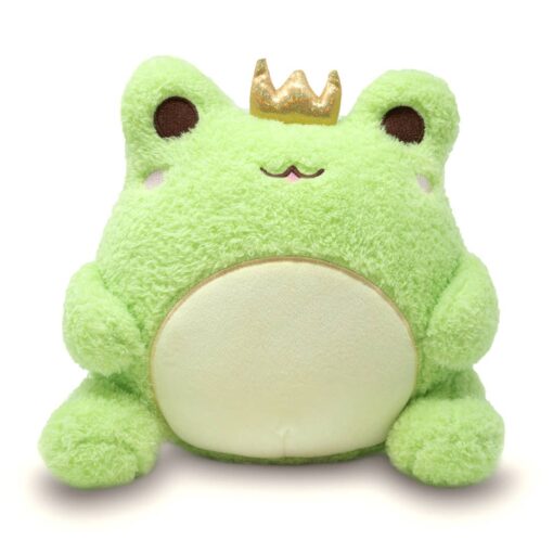Wawa the Prince (Cute Soft Kawaii Green Frog Plushie)