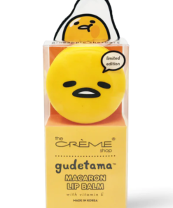The Crème Shop X Gudetama Macaron Lip Balm (Pineapple Sherbert)