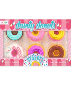 OOLY - Dainty Donuts Scented Erasers - Set of 6