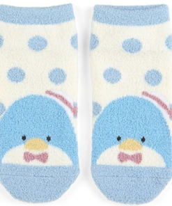 Tuxedo Sam Fluffy Ankle Socks 23-25cm
