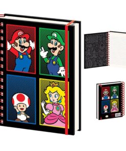 Super Mario (4 Colour) A5