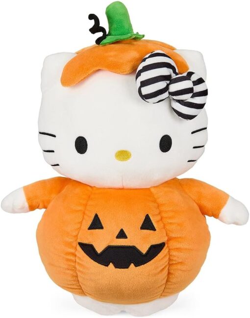 Sanrio Hello Kitty Halloween Pumpkin 13" Medium Plush Doll