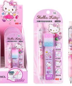 Hello Kitty Mechanical Pencil Set with Refills and Eraser