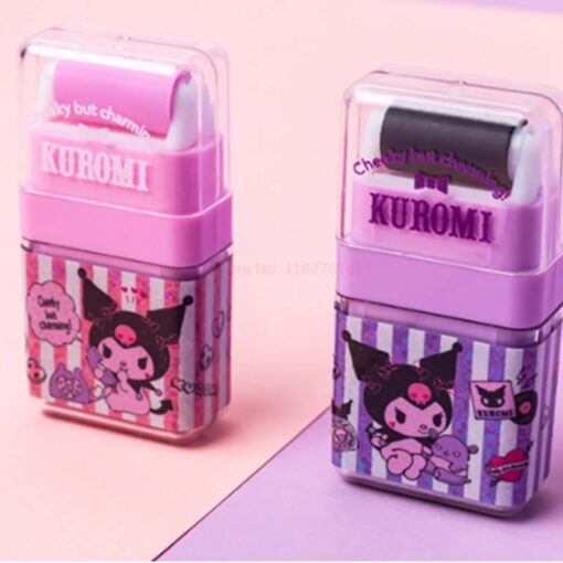 Kuromi Striped Roller Eraser