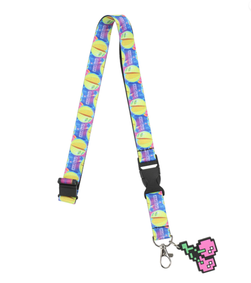 Pac-Man Shine On Lanyard