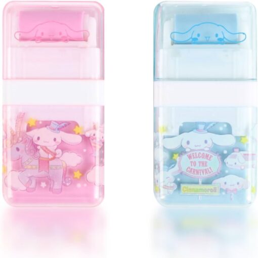 Cinnamoroll Roller Eraser Carnival Theme Pink and Blue