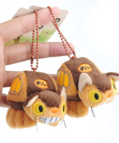 Cat Bus Mascot Keychain