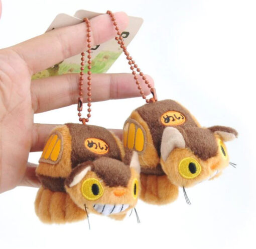 Cat Bus Mascot Keychain