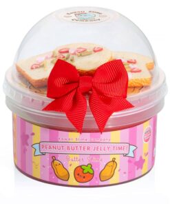 Peanut Butter Jelly Time Strawberry 2 Slimes In 1 (Kawaii Slime Company)