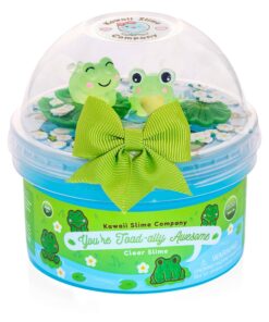 You're Toad-ally Awesome Clear Slime (Kawaii Slime Company)