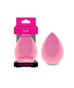 What A Softy Microfiber Waterdrop Cut Beauty Sponge