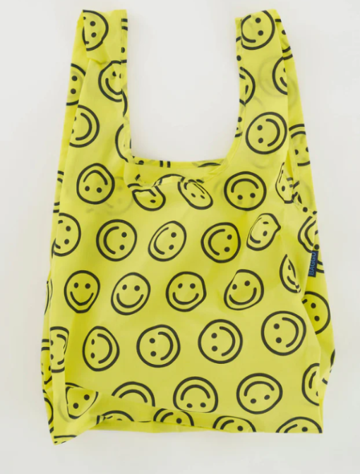 BAGGU Standard Bag Yellow Happy