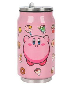 KIRBY JUNK FOOD STAINLESS STEEL TRAVEL SODA CAN