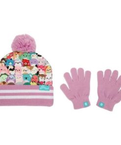 SQUISHMALLOWS CHARACTERS YOUTH BEANIE & GLOVES COMBO