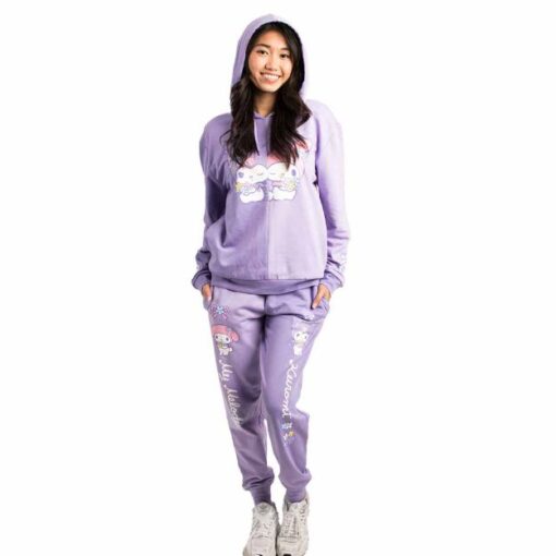 My Melody & Kuromi Besties Hoodie & Jogger Combo