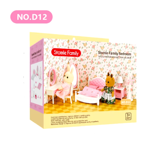 Tiny Paw Critter Family Bedroom (NO.D12)