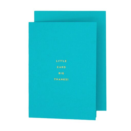 The Social Type - Little Card Big Thanks Petite Card