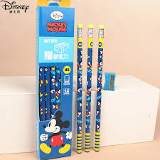 Mickey Mouse Pencil Pack (12ct) with Sharpener