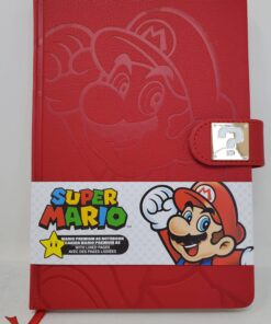 Super Mario- Premium A5 Magnetic Clasp Notebook